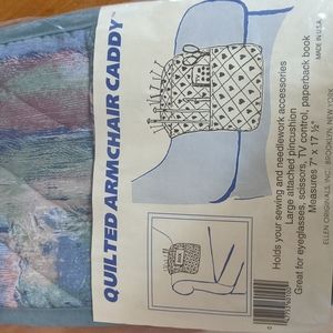 Quilted Armchair Caddy